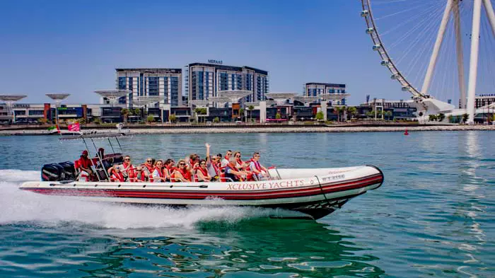 Морская прогулка на скоростном катере