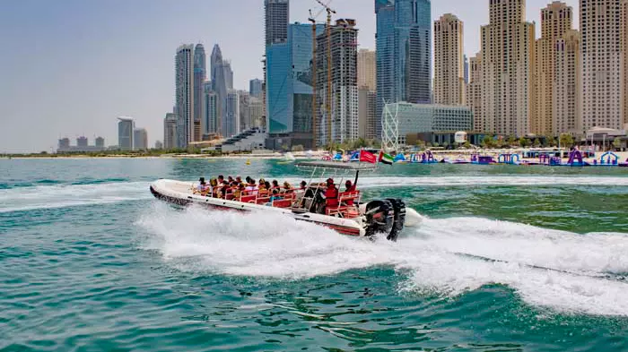 Морская прогулка на скоростном катере