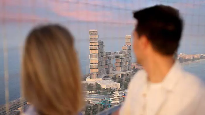 Воздушный шар The Dubai Balloon в Атлантисе