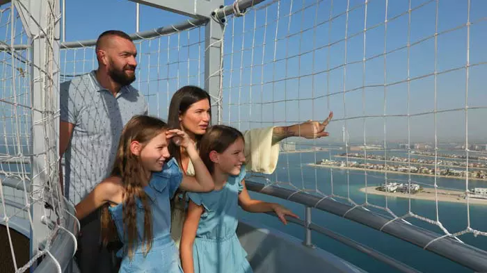 Воздушный шар The Dubai Balloon в Атлантисе