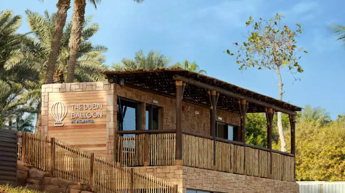 Воздушный шар The Dubai Balloon в Атлантисе