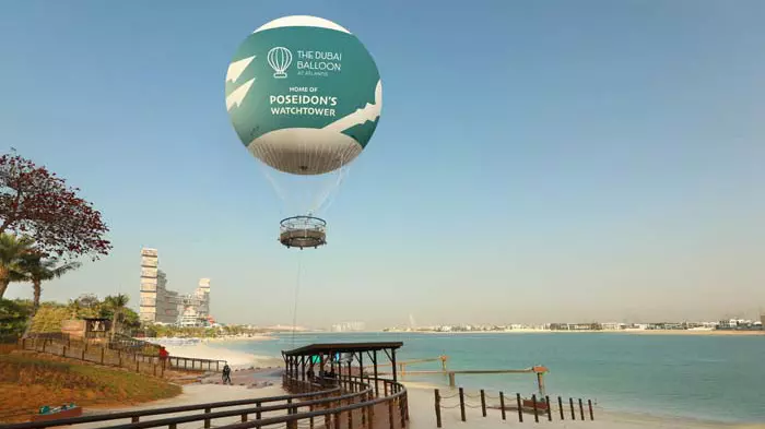 Воздушный шар The Dubai Balloon в Атлантисе