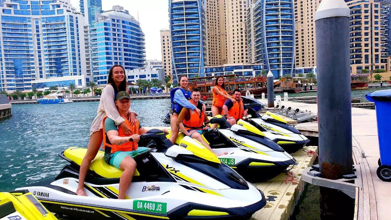 Гидроцикл в Дубае