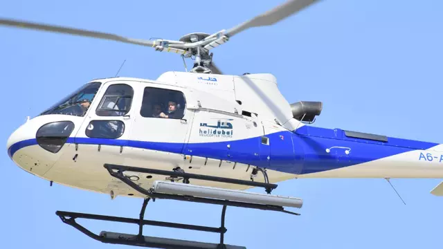 Helicopter Flight from Dubai Police Academy by HeliDubai