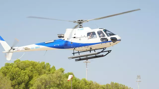 Helicopter Flight from Dubai Police Academy by HeliDubai