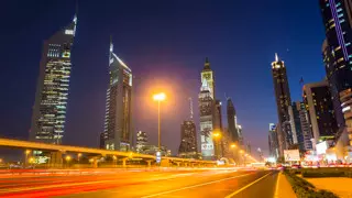 جولة دبي الليلية مع عشاء على المركب