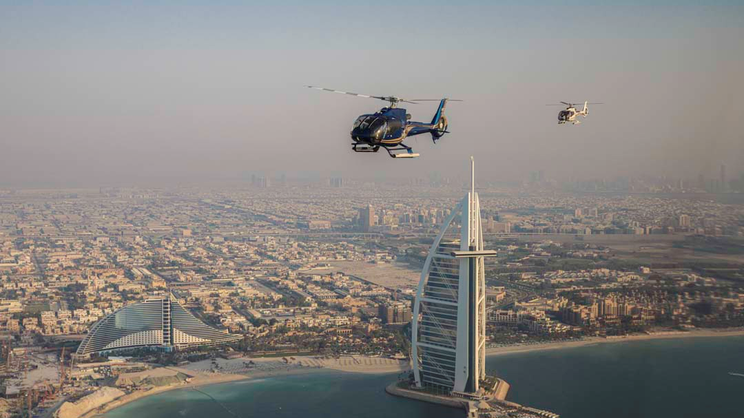 Helicopter flight from the Palm Island, Dubai - Photo 15