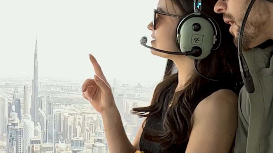 Полет на вертолете в Дубае - HeliDubai