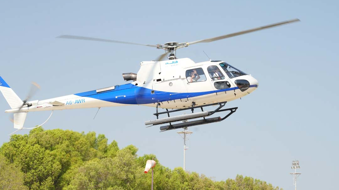 Полет на вертолете в Дубае - HeliDubai