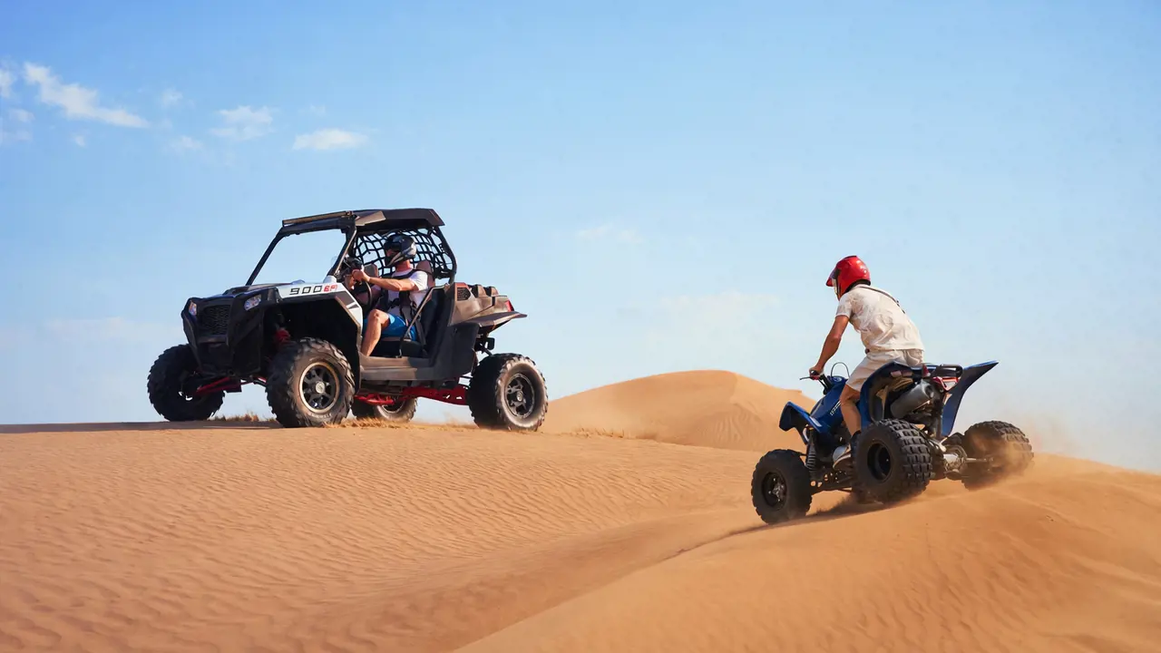 Катание на багги и квадроциклах в Абу-Даби