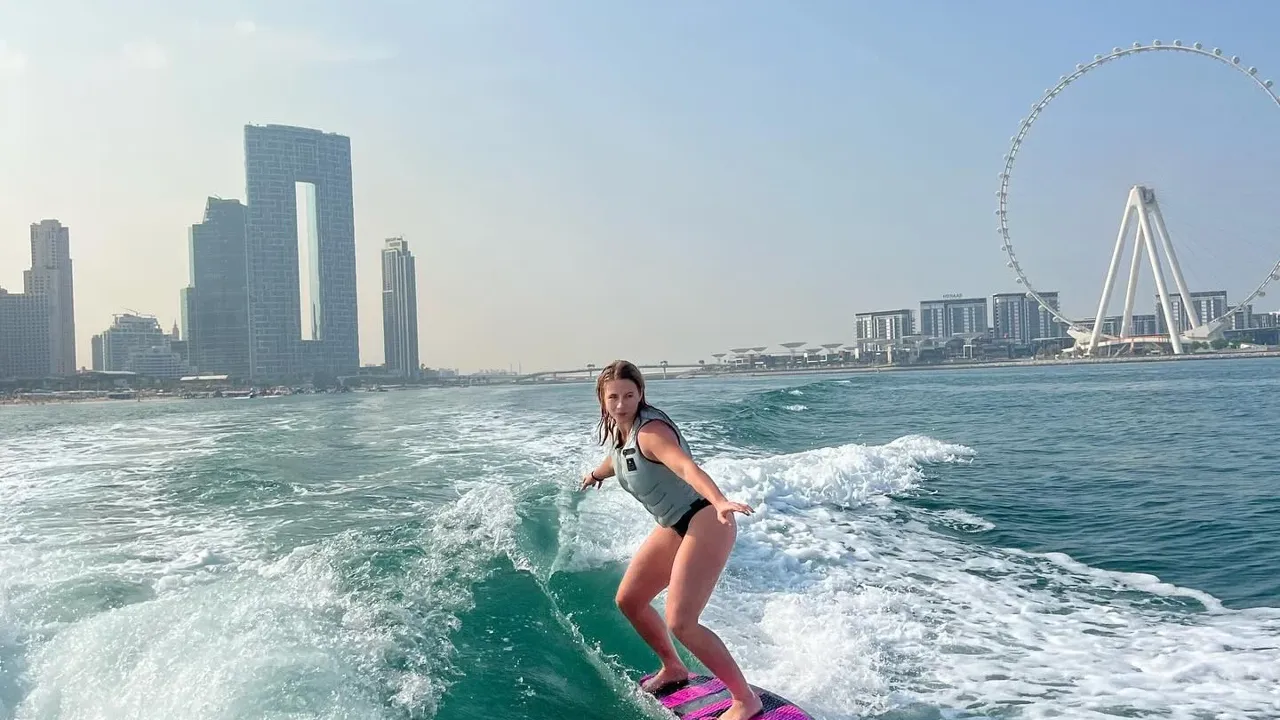 Wakesurfing from Dubai Marina – Bild 7