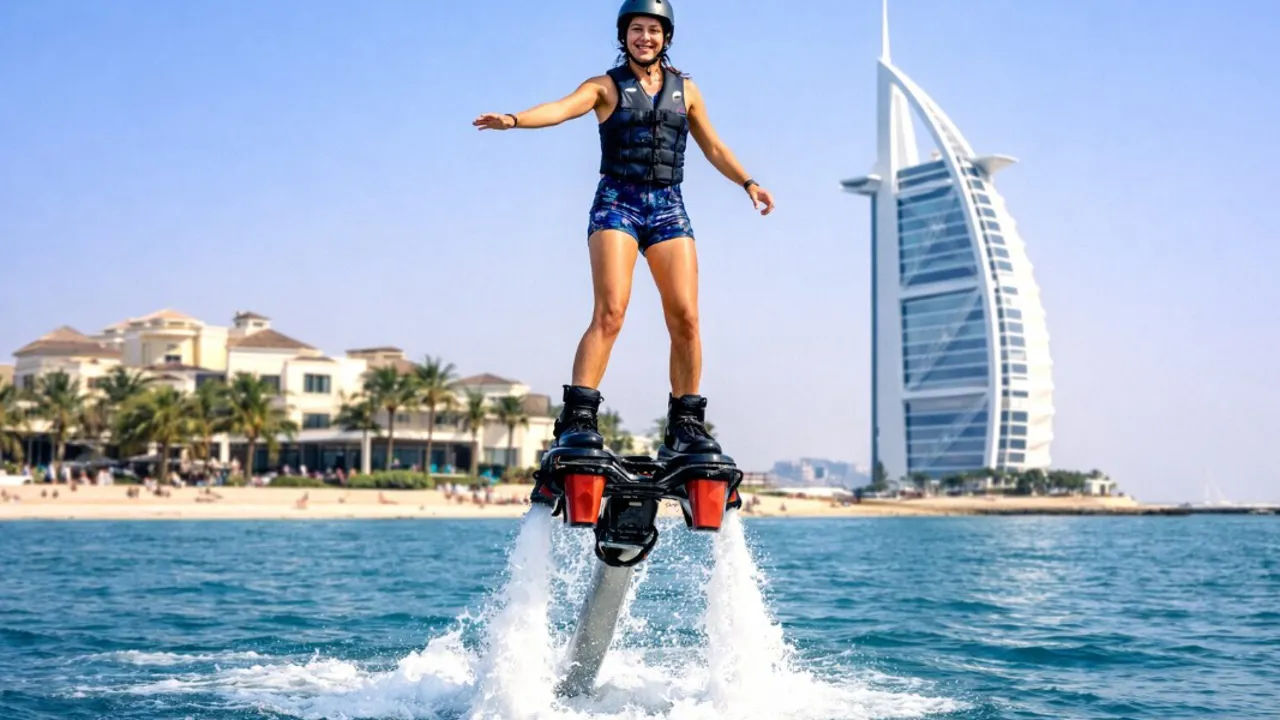 Fly Board  Burj Al Arab